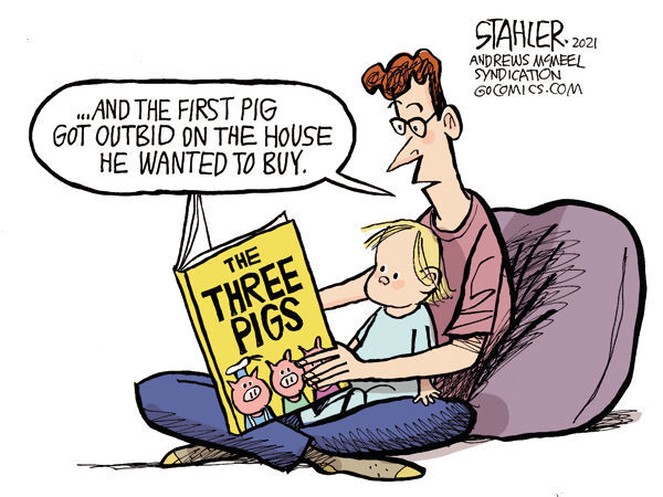 Editorial cartoon published June 24, 2021